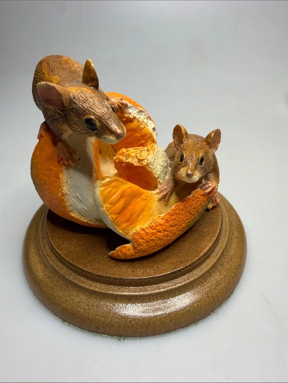 Mice in an orange- Country Collection of Kynsna Vintage - Limited edition